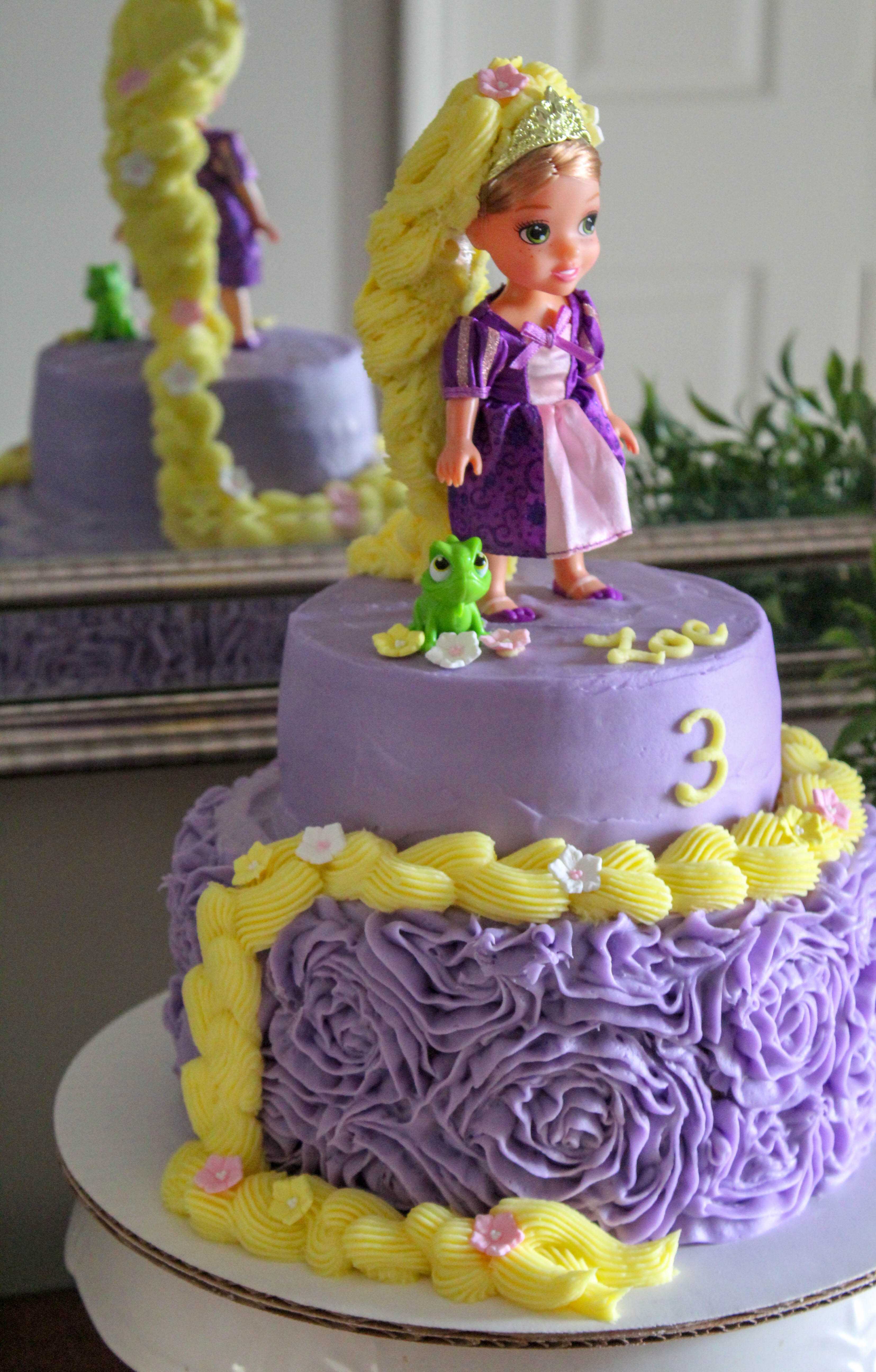 Rapunzel cake with little handmade... - High Delights Ltd | Facebook