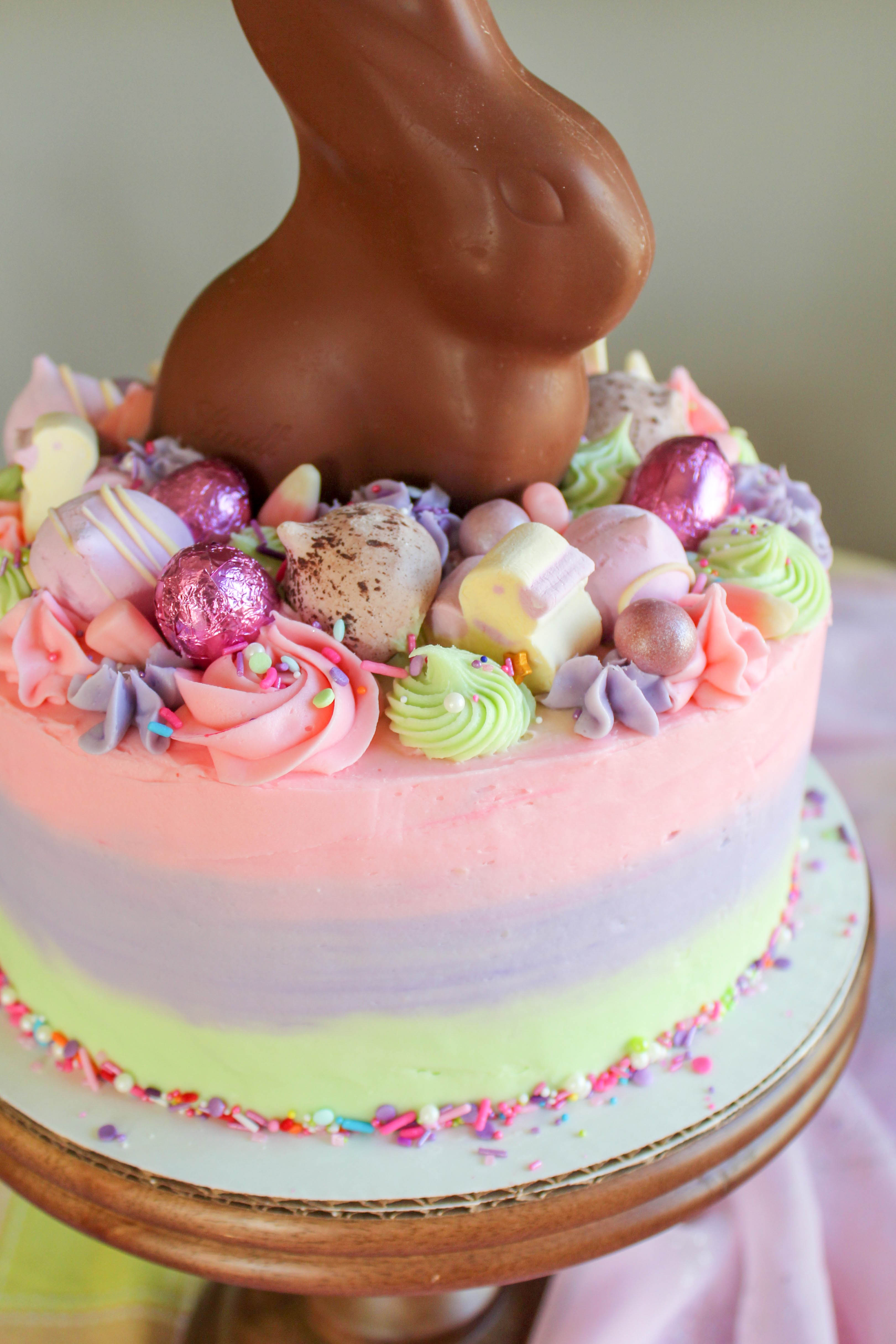 Easter Bunny Cake - Recipes Inspired by Mom