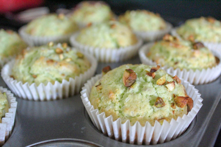 Pistachio Muffins - Recipes Inspired by Mom