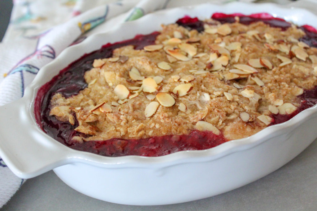 Peach and Berry Cobbler - Recipes Inspired by Mom