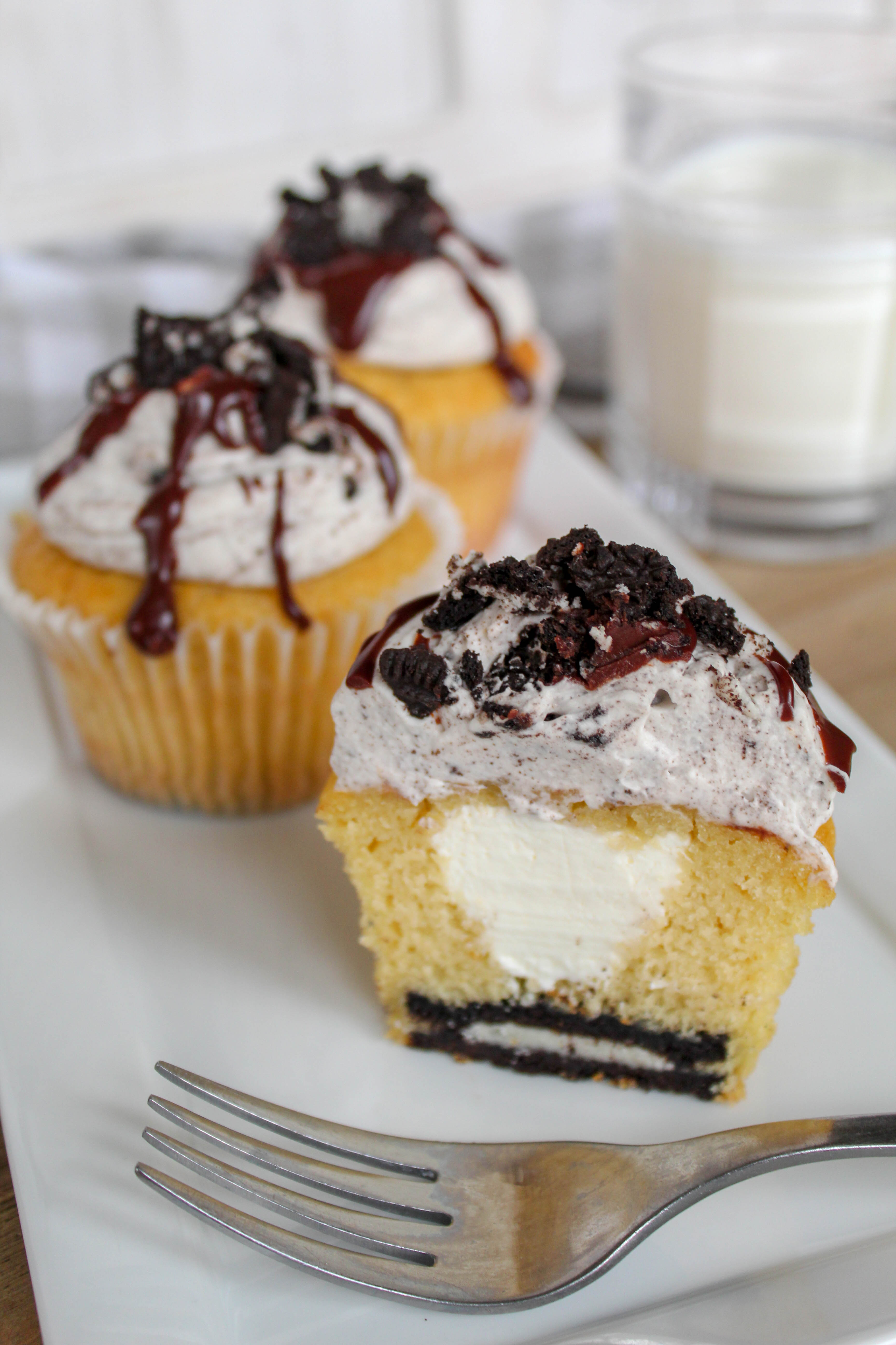 Oreo Cookies and Cream Cupcakes Recipes Inspired by Mom