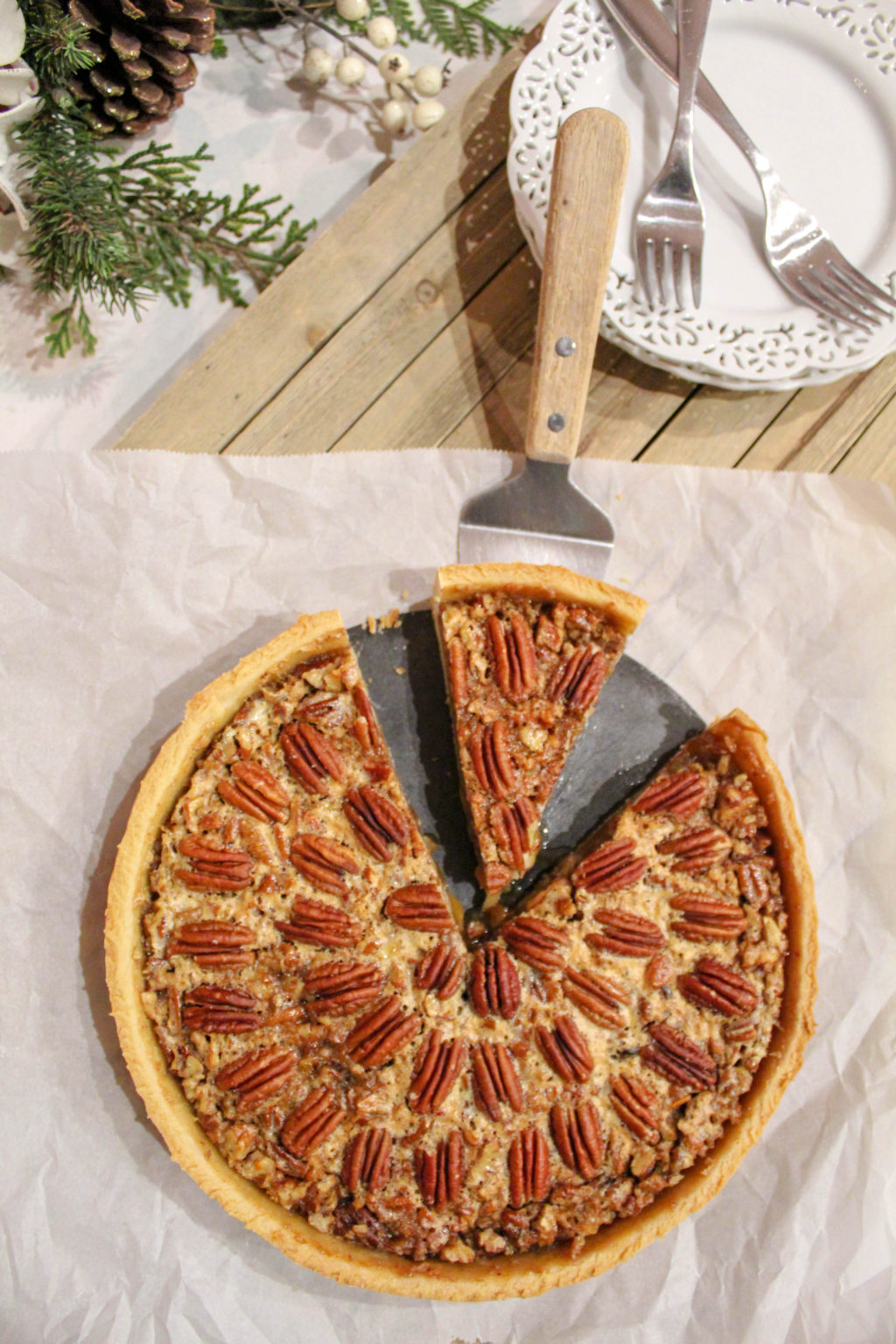 Pecan Tart - Recipes Inspired By Mom