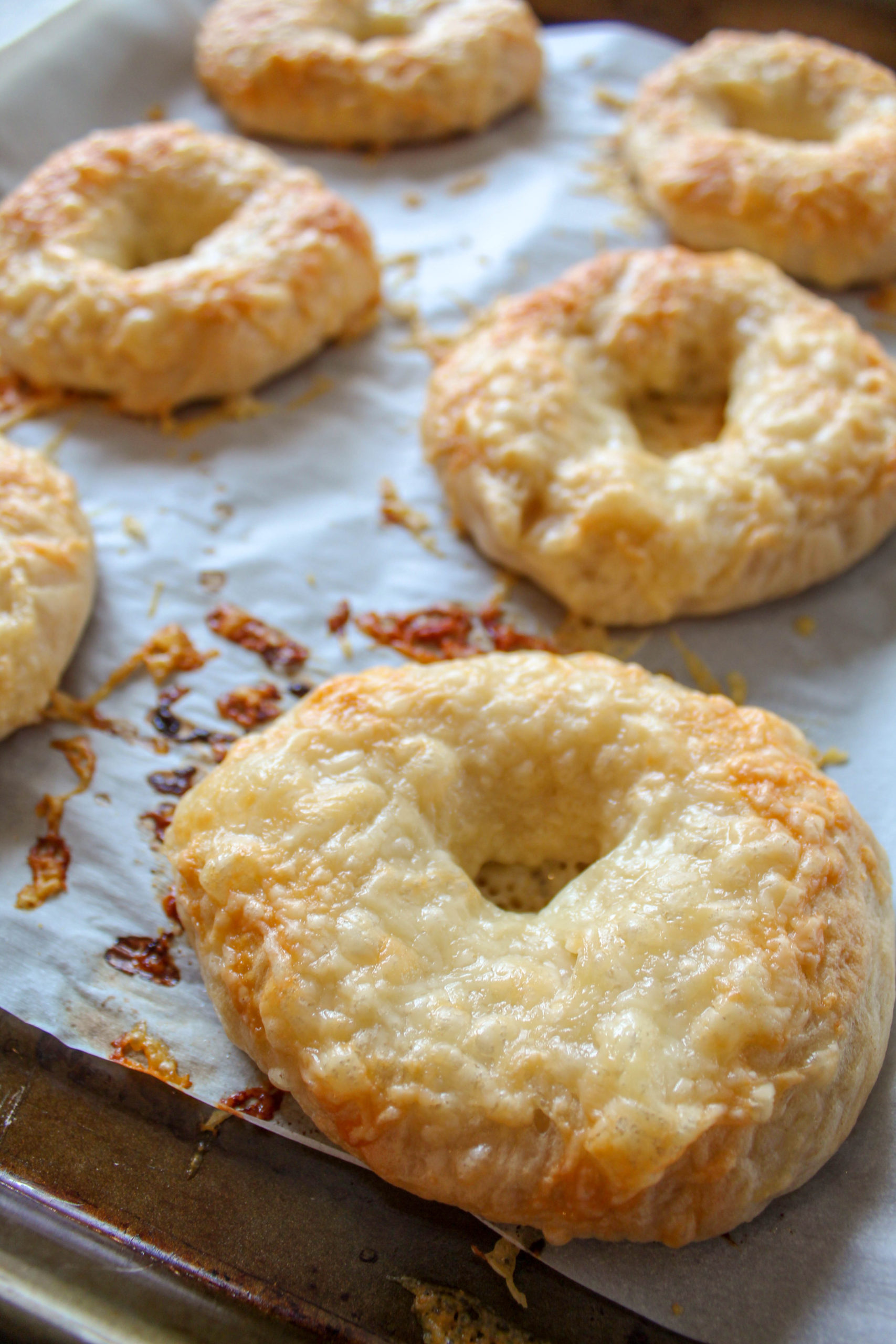 Asiago Cheese Bagels - Recipes Inspired by Mom