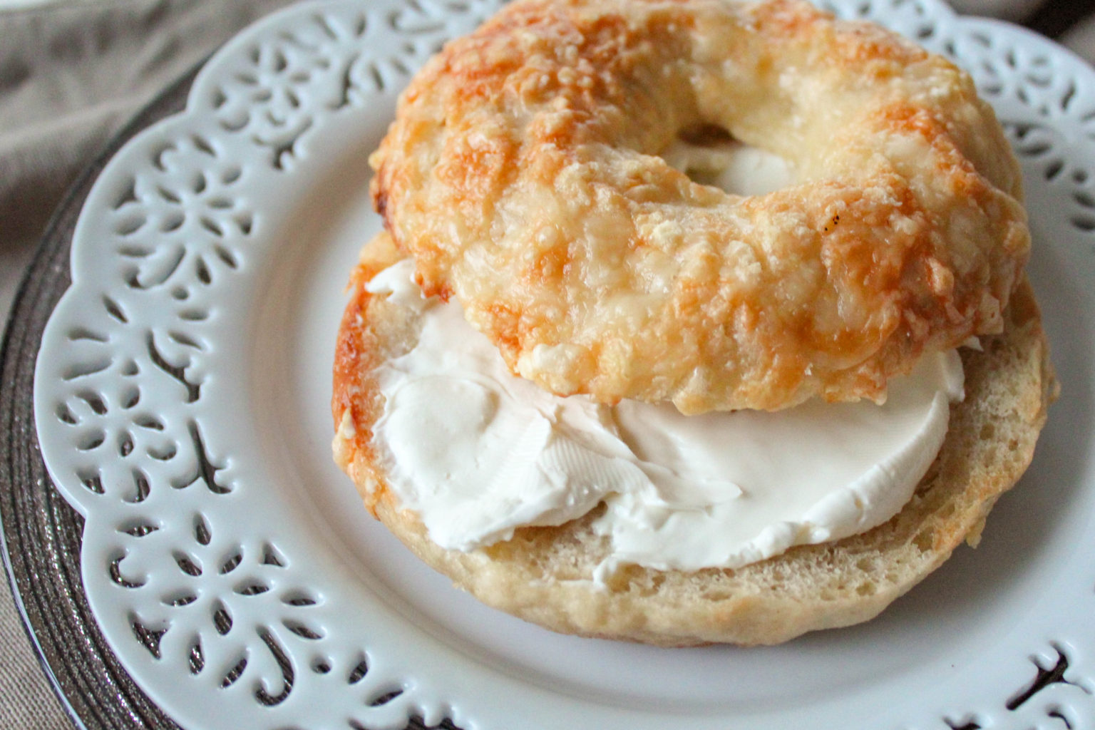 Asiago Cheese Bagels - Recipes Inspired by Mom