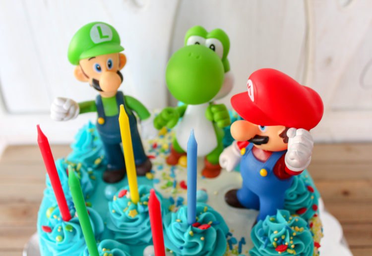 Super Mario Birthday Cake - Recipes Inspired by Mom