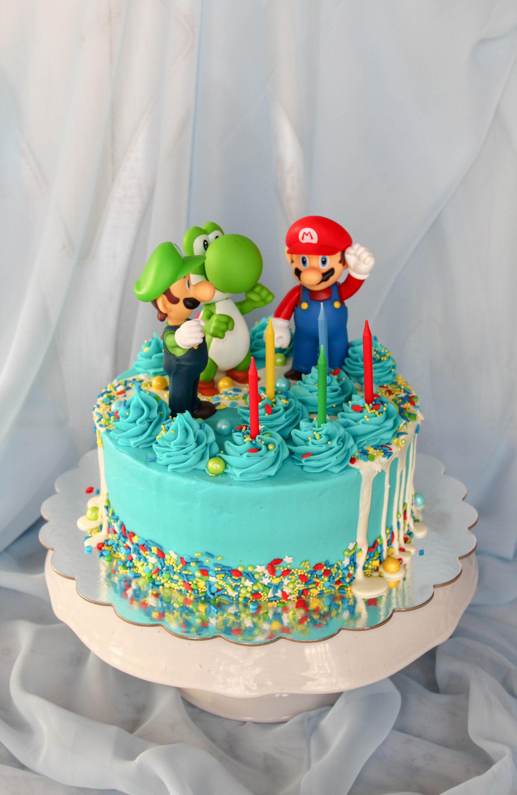 Super Mario Birthday Cake - Recipes Inspired by Mom