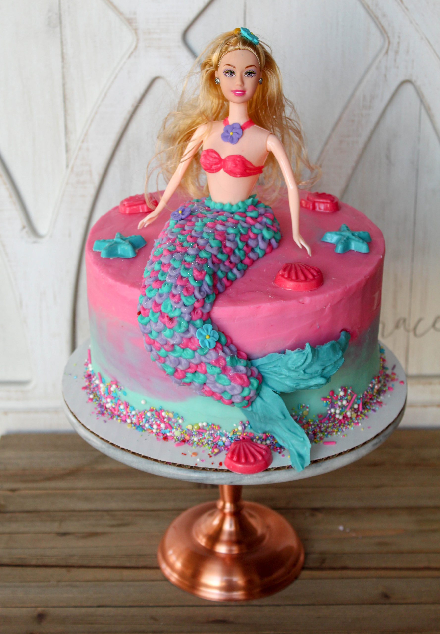 Recipe Mermaid cake - deleukstetaartenshop.com-sonthuy.vn